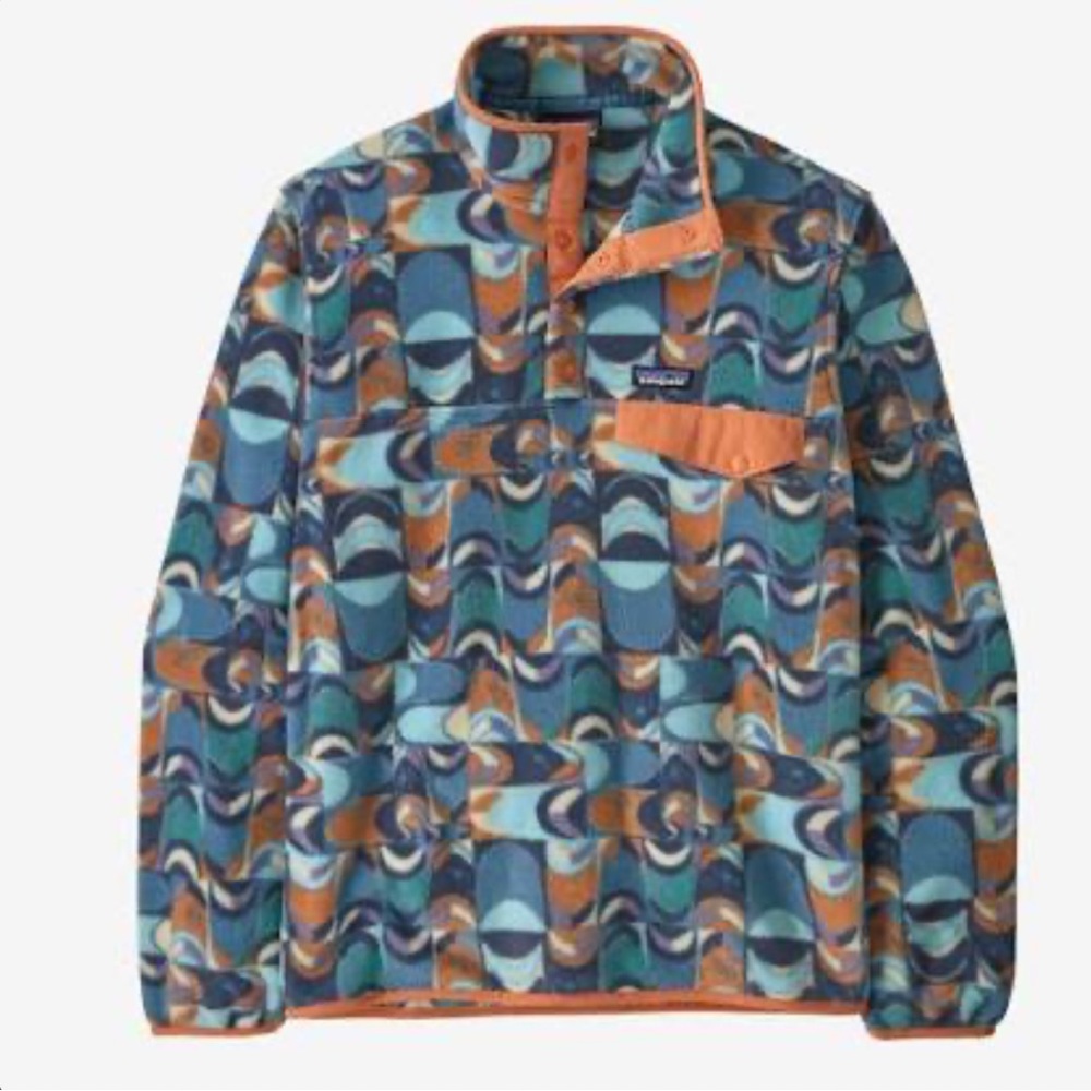 FLASHSALE🔥Patagonia Men’s Colorful Synchilla Fleece Jacket NWT size medium